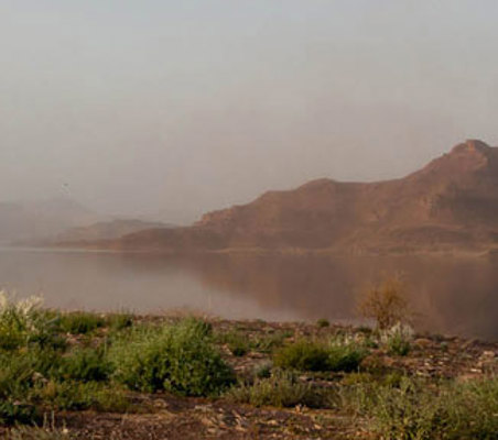 Helicopter safari in Kenya