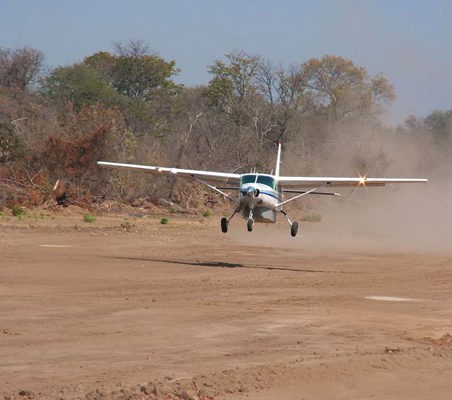 Safarilink private safari aircraft Take Off from air strip samburu ©bushtreksafaris